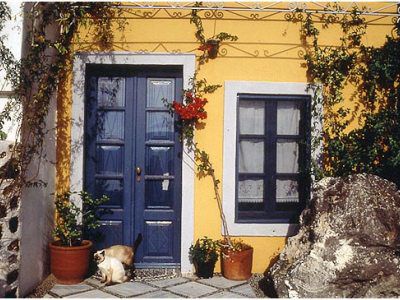 Ferienwohnung Lava Oia'S Exterior foto